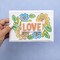 Paige Evans Garden Shoppe Thickers Stickers 144/Pkg-Alphabet W/Copper Foil Accents